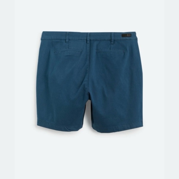 Kut from the Kloth Catherine Trouser Twill shorts size 14 navy blue - Picture 6 of 11